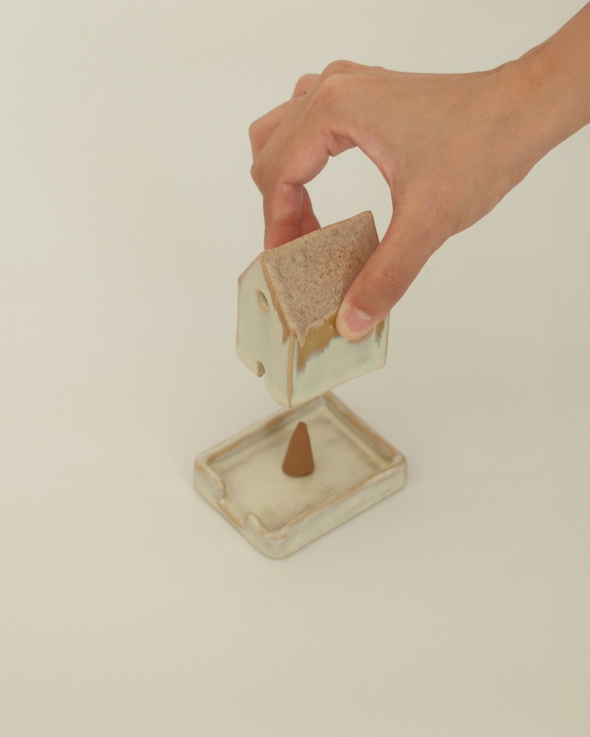 House Incense Holder - Desert Sunrise