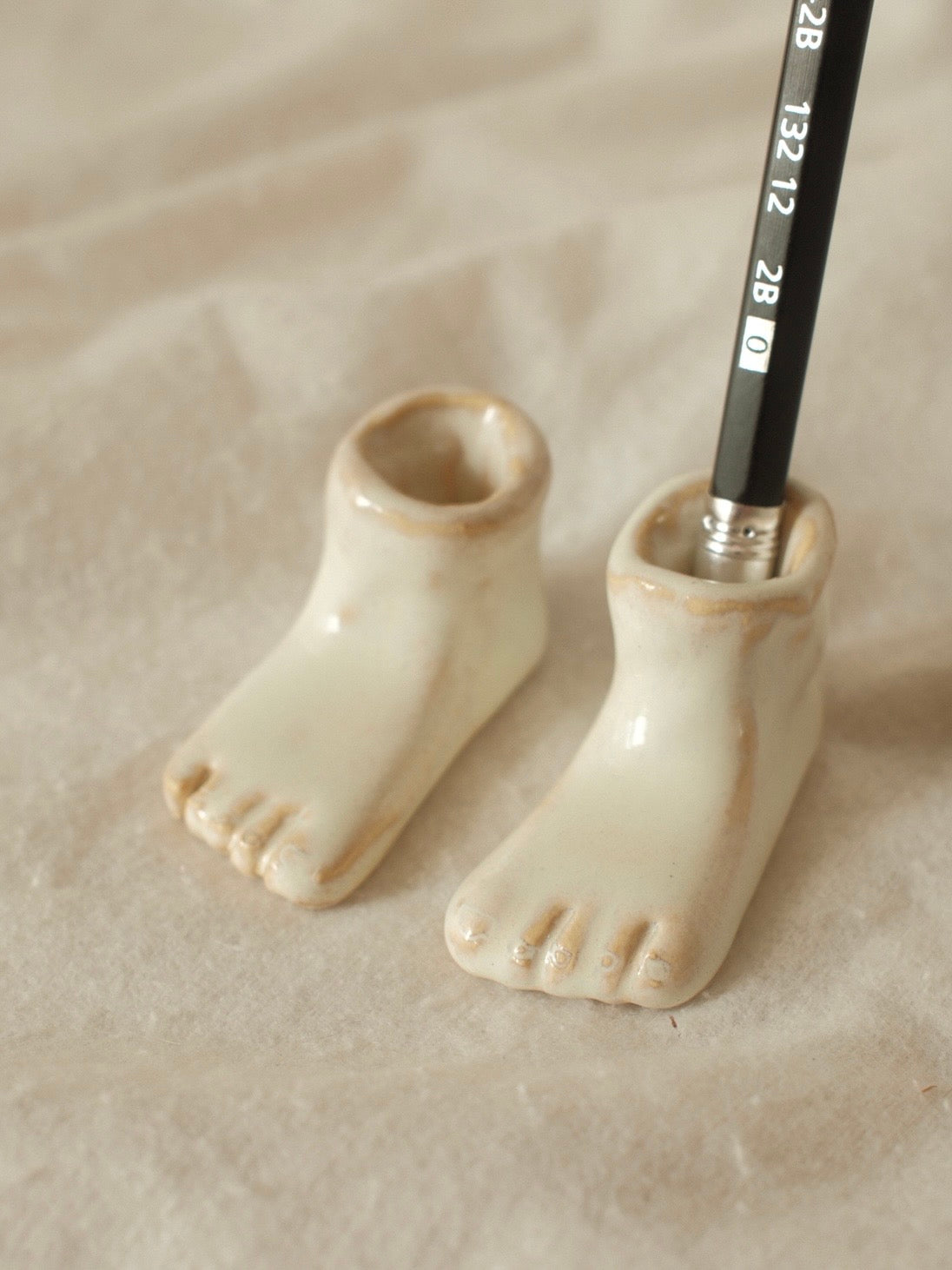 Foot Pencil Holder