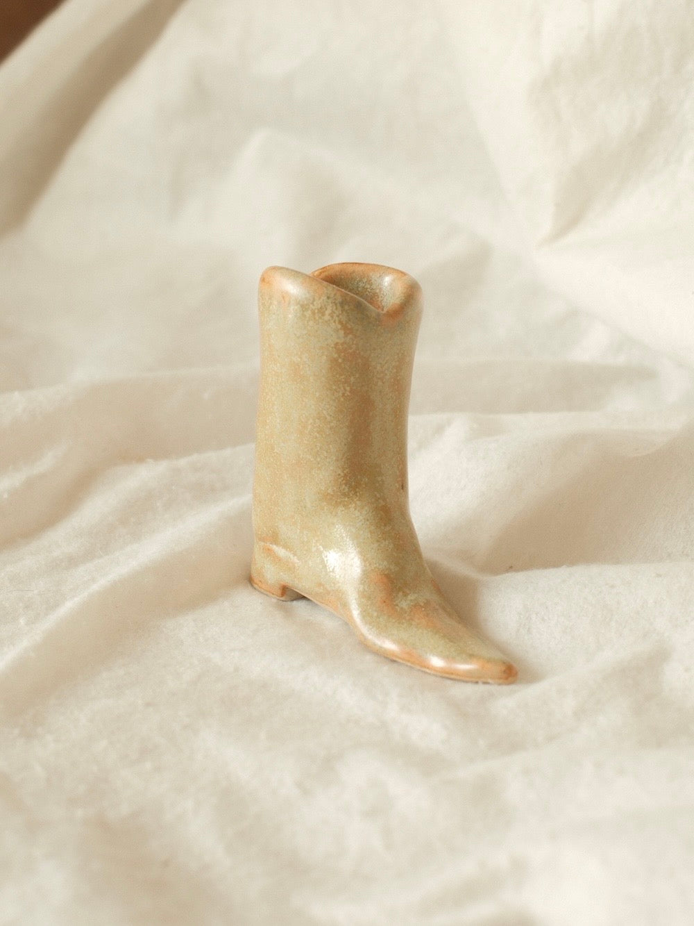 Cowboy boots pencil holder