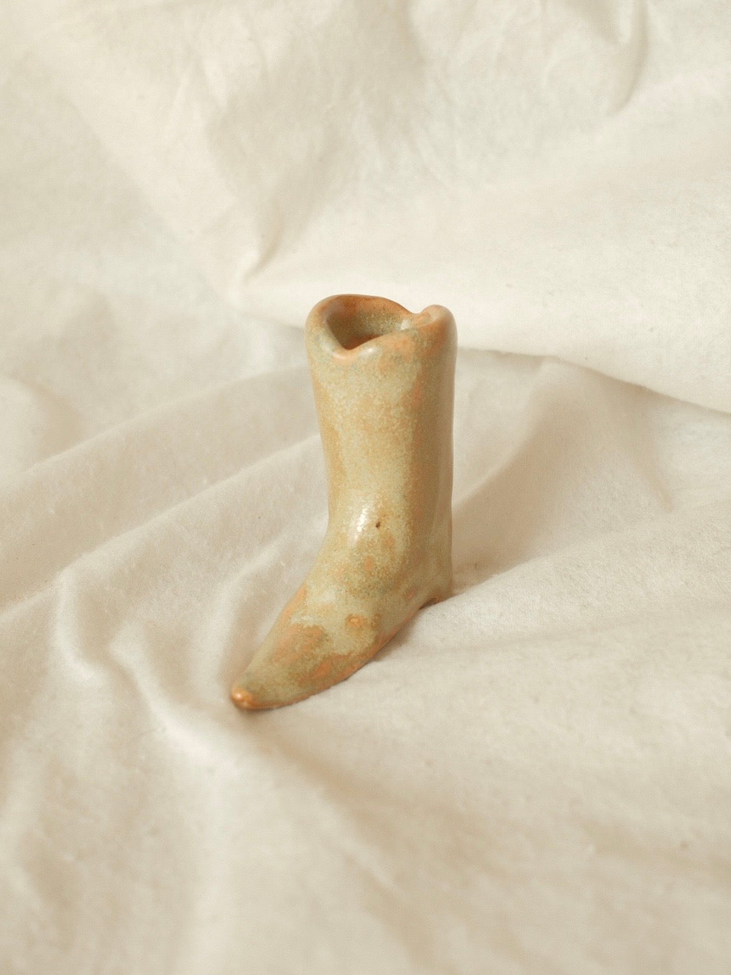 Cowboy boots pencil holder