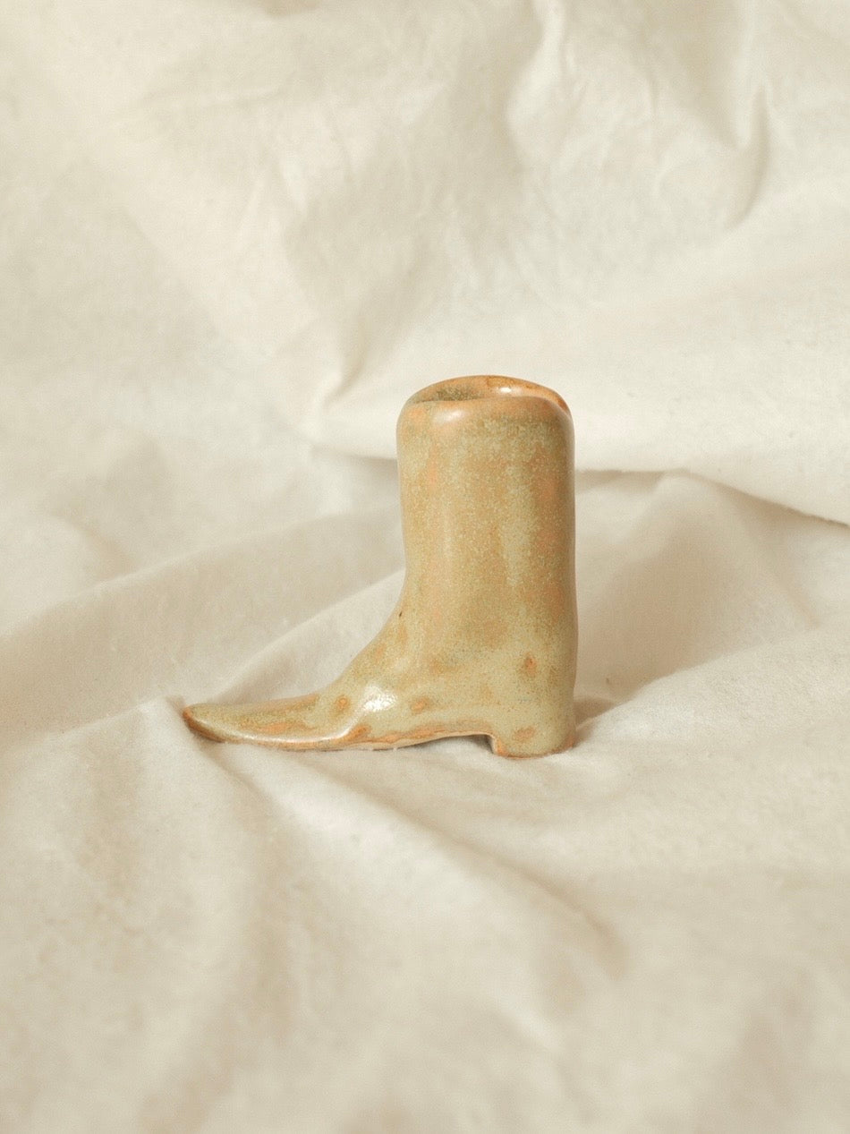 Cowboy boots pencil holder