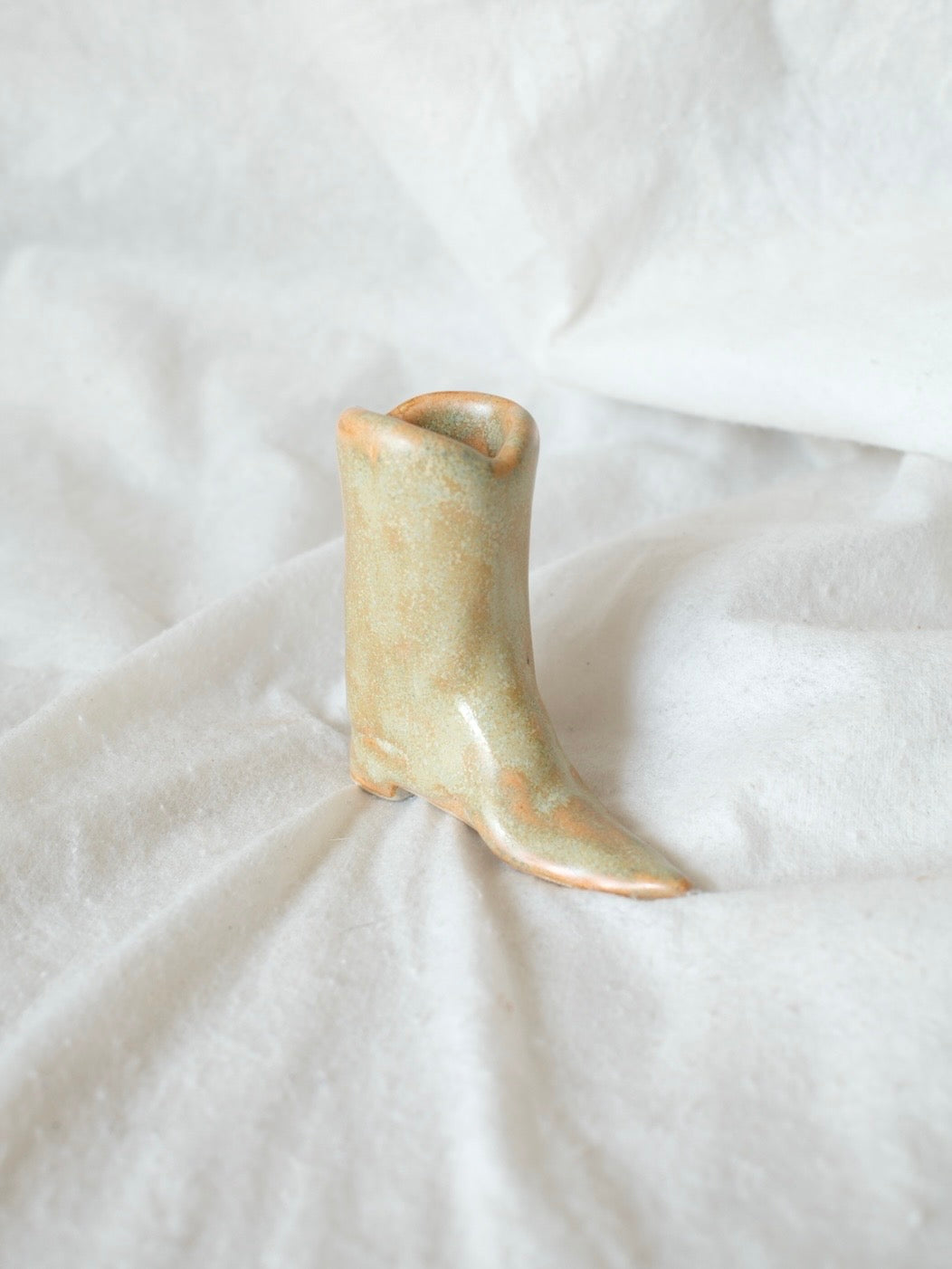 Cowboy boots pencil holder